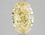 3.00 Ct. Fancy Intense Yellow Oval Lab Grown Diamond