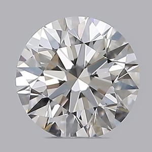 Round diamond — real photo