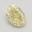 1.31 Ct. Fancy Intense Yellow Oval Lab Grown Diamond