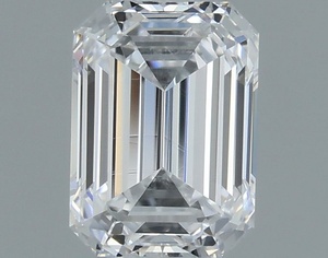 Emerald diamond — real photo