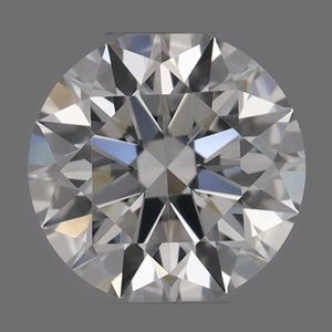 Round diamond — real photo