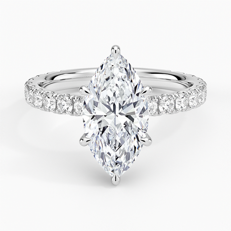 Grand Perfect Fit Three-Quarter Diamond Ring