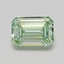 0.72 Ct. Fancy Vivid Green Emerald Lab Grown Diamond