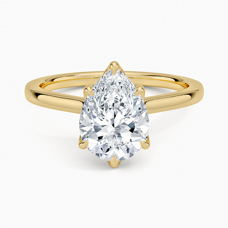Cathedral Solitaire Ring
