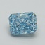 3.01 Ct. Fancy Intense Blue Radiant Lab Grown Diamond