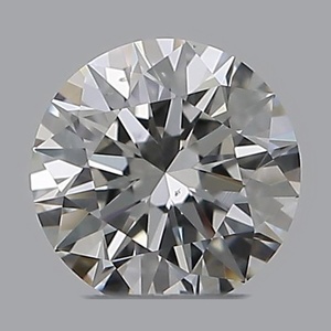 Round diamond — real photo