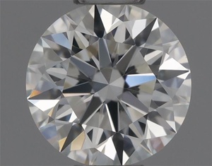 Round diamond — real photo