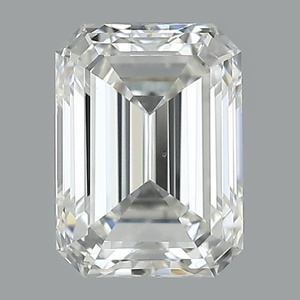 Emerald diamond — real photo