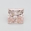 5.51 Ct. Fancy Vivid Pink Princess Lab Grown Diamond