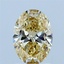 1.50 Ct. Fancy Intense Yellow Oval Lab Grown Diamond