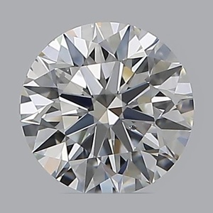 Round diamond — real photo