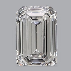 Emerald diamond — real photo