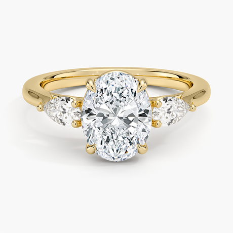 18K Yellow Gold Opera Perfect Fit Diamond Ring