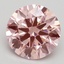 1.82 Ct. Fancy Intense Pink Round Lab Grown Diamond