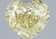 3.54 Ct. Fancy Yellow Heart Lab Grown Diamond