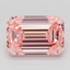 5.01 Ct. Fancy Intense  Pink Emerald Lab Grown Diamond