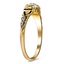 The Colkin Ring, smalltop view on a hand
