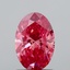 1.30 Ct. Fancy Vivid Pink Oval Lab Grown Diamond