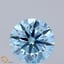 1.89 Ct. Fancy Vivid Blue Round Lab Grown Diamond