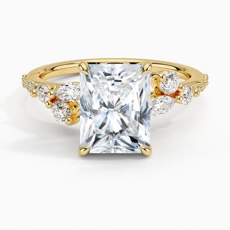 Milgrain Engagement Ring