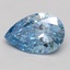 2.07 Ct. Fancy Vivid Blue Pear Lab Grown Diamond