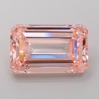 10.03 Ct. Fancy Intense Pink Emerald Lab Grown Diamond