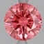 2.04 Ct. Fancy Vivid Pink Round Lab Grown Diamond