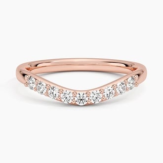 Petite Curved Diamond Ring (1/5 ct. tw.)