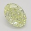 2.02 Ct. Fancy Light Yellow Oval Diamond