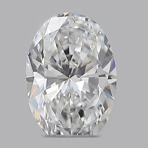 Oval diamond — real photo