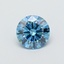 1.02 Ct. Fancy Vivid  Blue Round Lab Grown Diamond