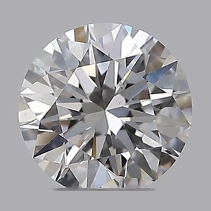 Round diamond — real photo