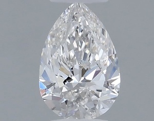 Pear diamond — real photo