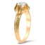 The Clement Ring, smalltop view on a hand