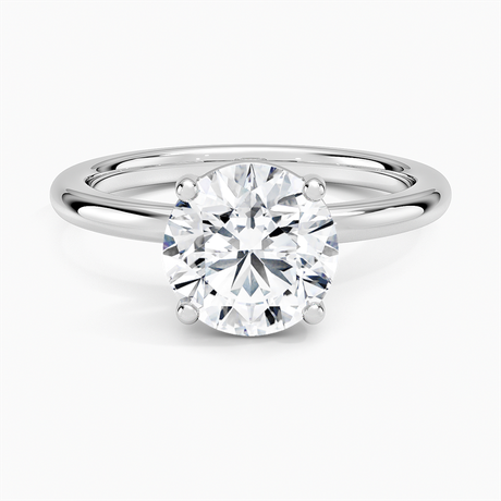 Platinum Sydney Perfect Fit 2mm Solitaire Ring