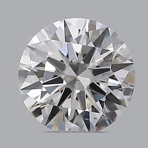 Round diamond — real photo
