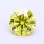 1.04 Ct. Fancy Vivid  Yellow Round Lab Grown Diamond