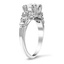 The Thistlewood Ring, smalltop view on a hand