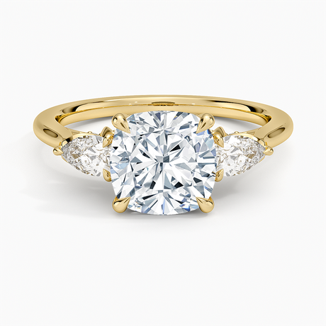 Petal Pear Three Stone Diamond Ring (1/2 ct. tw.)