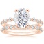 14KR Moissanite Marseille Diamond Bridal Set (1/2 ct. tw.), smalltop view