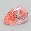 1.51 Ct. Fancy Pink Pear Lab Grown Diamond