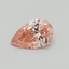 0.33 Ct. Fancy Vivid Pink Pear Lab Grown Diamond