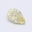 1.10 Ct. Fancy  Yellow Pear Lab Grown Diamond