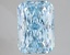 3.08 Ct. Fancy Intense Blue Radiant Lab Grown Diamond