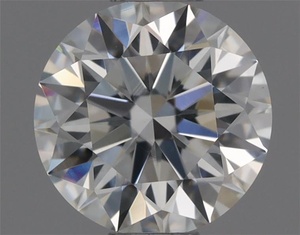 Round diamond — real photo
