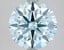 4.57 Ct. Fancy Vivid Blue Round Lab Grown Diamond