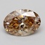 1.23 Ct. Fancy  Brown Oval Lab Grown Diamond