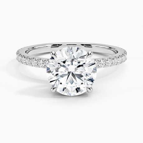 Platinum Sonora Perfect Fit Diamond Ring (1/3 ct. tw.)