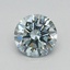 0.48 Ct. Fancy Green Round Lab Grown Diamond