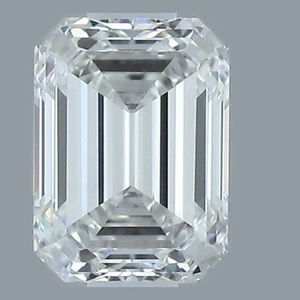 Emerald diamond — real photo